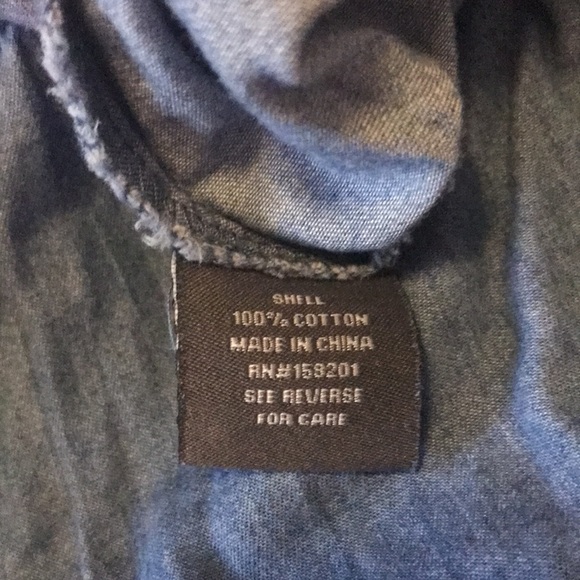 CALI 1850’ CHAMBRAY SKIRT. SIZE L - Picture 9 of 10